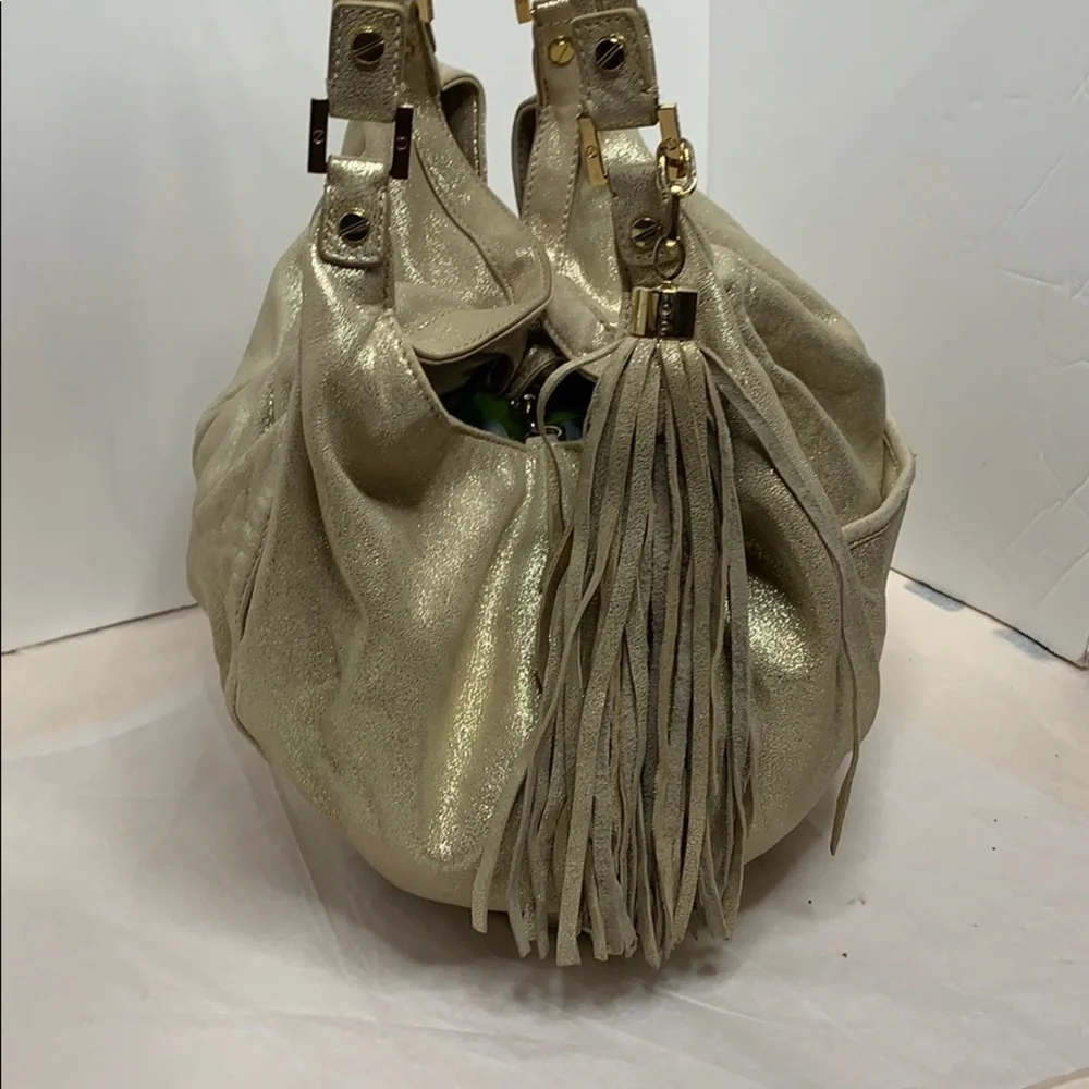 Tory Burch Dean hobo in shimmer